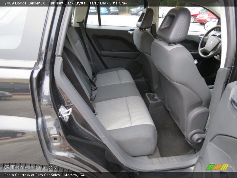 Brilliant Black Crystal Pearl / Dark Slate Gray 2009 Dodge Caliber SXT