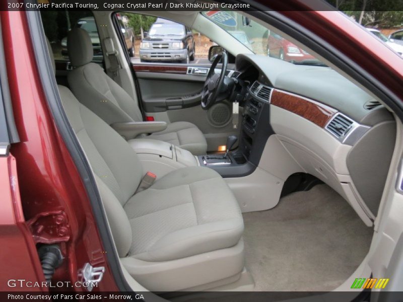 Cognac Crystal Pearl / Dark Khaki/Light Graystone 2007 Chrysler Pacifica Touring