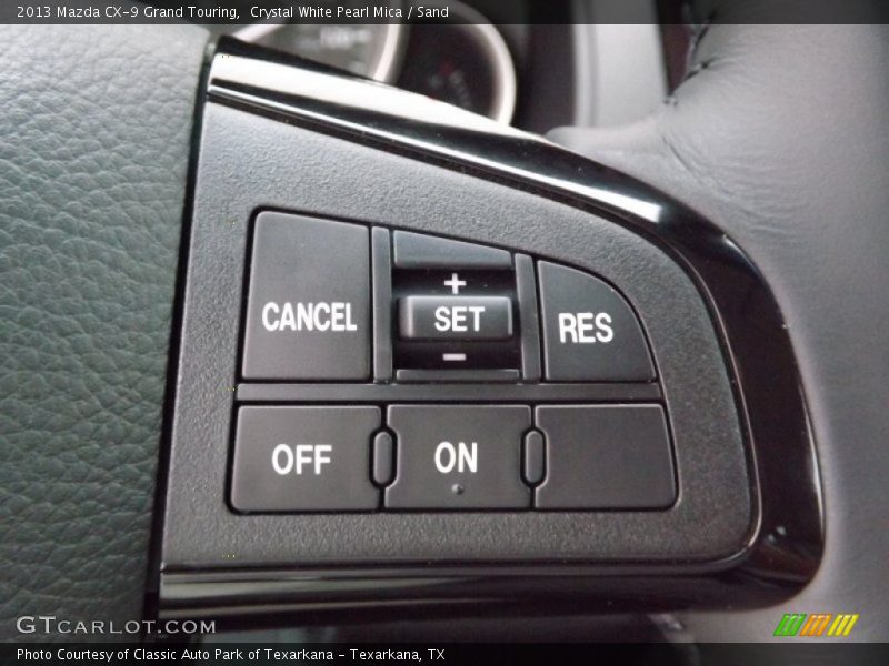 Controls of 2013 CX-9 Grand Touring