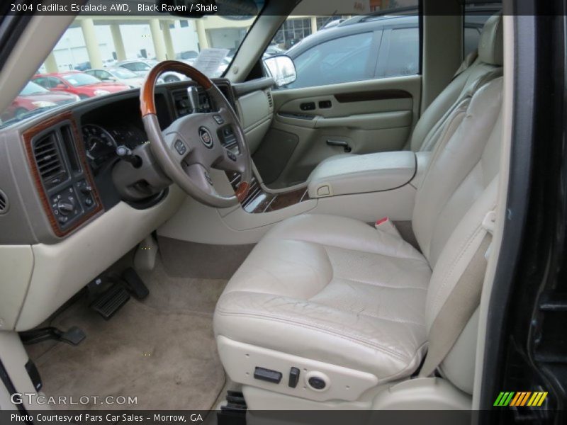 Front Seat of 2004 Escalade AWD