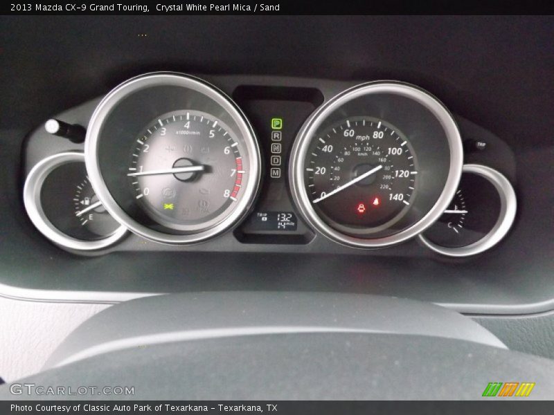  2013 CX-9 Grand Touring Grand Touring Gauges