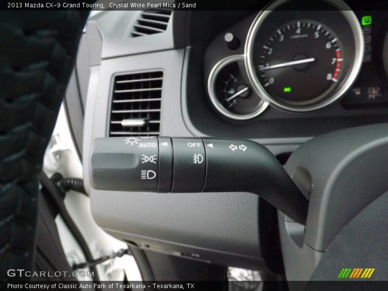 Controls of 2013 CX-9 Grand Touring