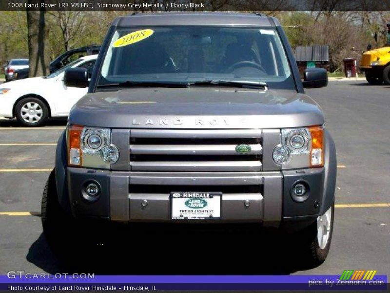 Stornoway Grey Metallic / Ebony Black 2008 Land Rover LR3 V8 HSE