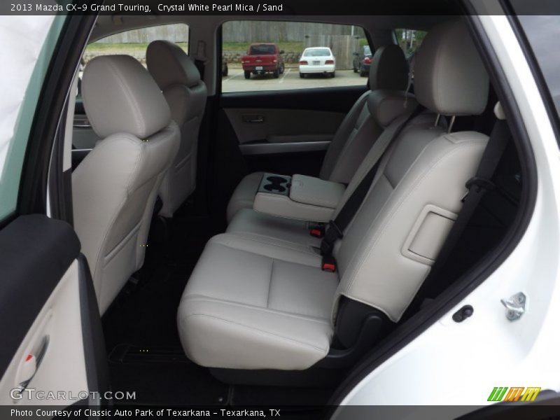 Rear Seat of 2013 CX-9 Grand Touring