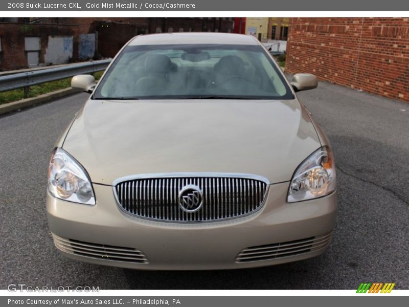Gold Mist Metallic / Cocoa/Cashmere 2008 Buick Lucerne CXL