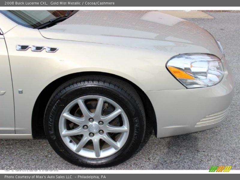 Gold Mist Metallic / Cocoa/Cashmere 2008 Buick Lucerne CXL