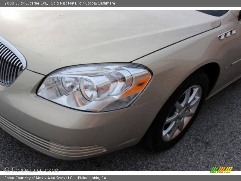 Gold Mist Metallic / Cocoa/Cashmere 2008 Buick Lucerne CXL