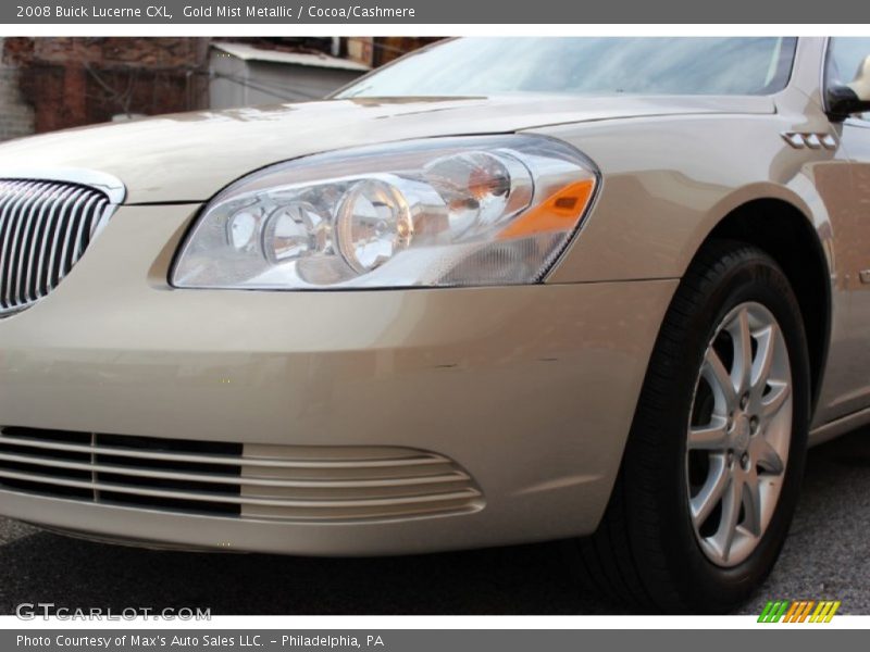 Gold Mist Metallic / Cocoa/Cashmere 2008 Buick Lucerne CXL