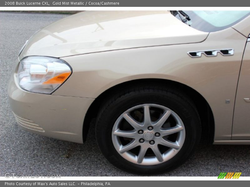 Gold Mist Metallic / Cocoa/Cashmere 2008 Buick Lucerne CXL