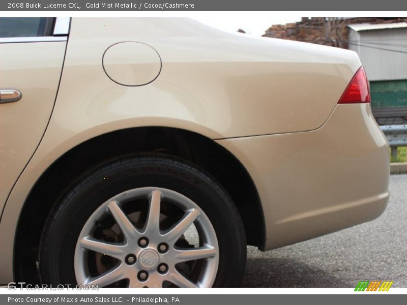 Gold Mist Metallic / Cocoa/Cashmere 2008 Buick Lucerne CXL