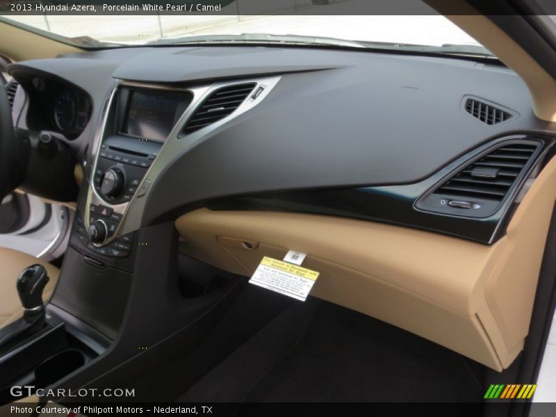 Porcelain White Pearl / Camel 2013 Hyundai Azera