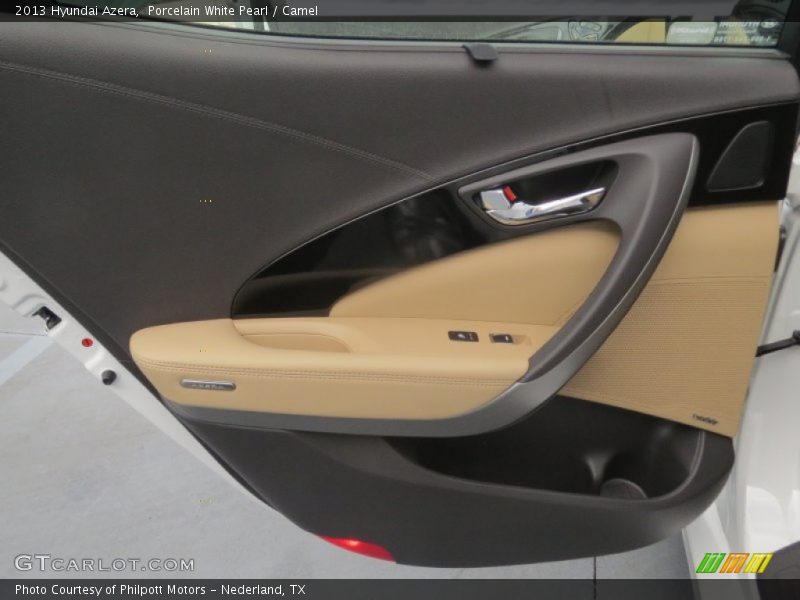 Porcelain White Pearl / Camel 2013 Hyundai Azera