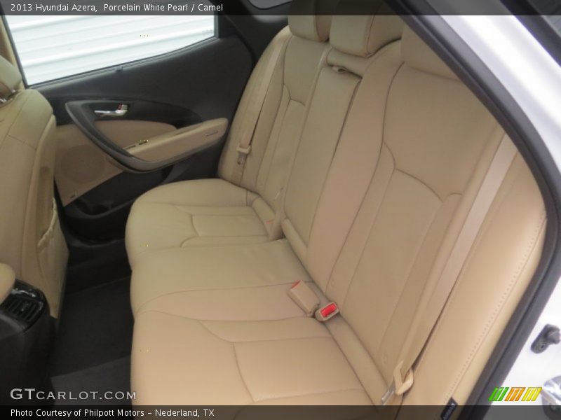 Porcelain White Pearl / Camel 2013 Hyundai Azera