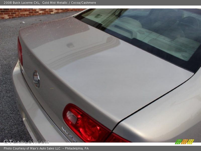 Gold Mist Metallic / Cocoa/Cashmere 2008 Buick Lucerne CXL