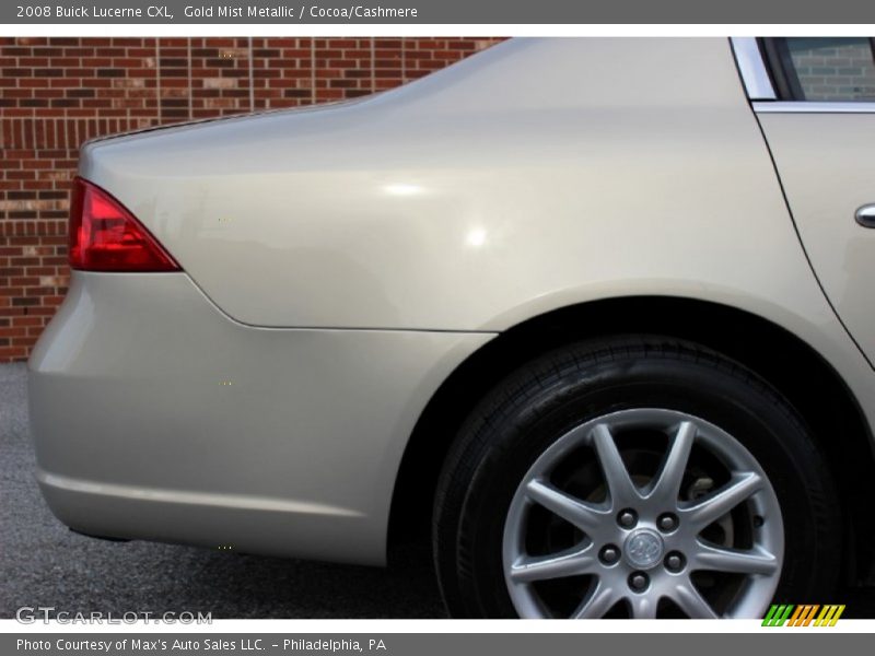 Gold Mist Metallic / Cocoa/Cashmere 2008 Buick Lucerne CXL