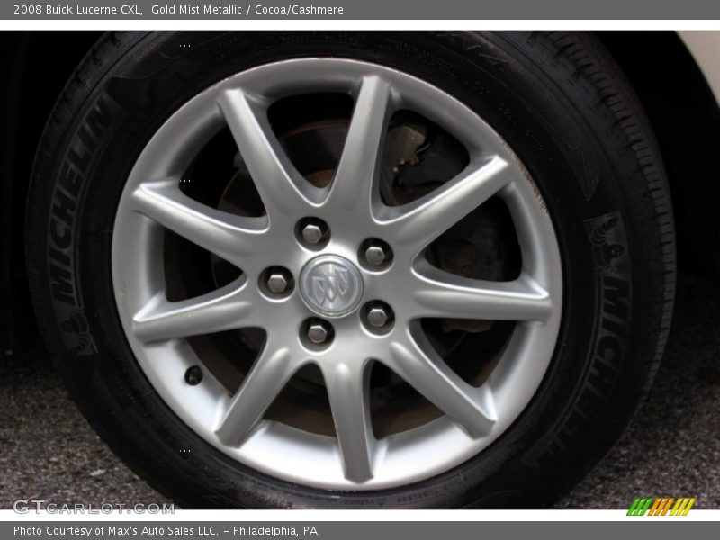 Gold Mist Metallic / Cocoa/Cashmere 2008 Buick Lucerne CXL