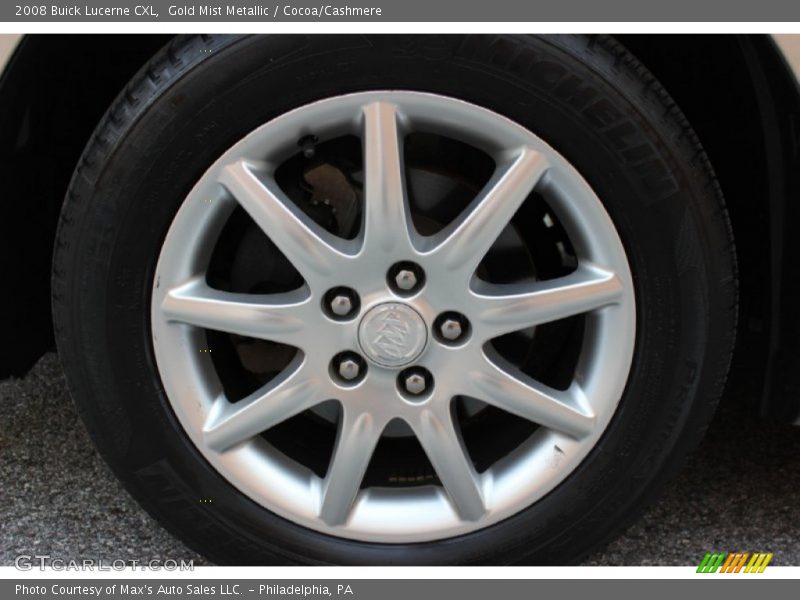 Gold Mist Metallic / Cocoa/Cashmere 2008 Buick Lucerne CXL