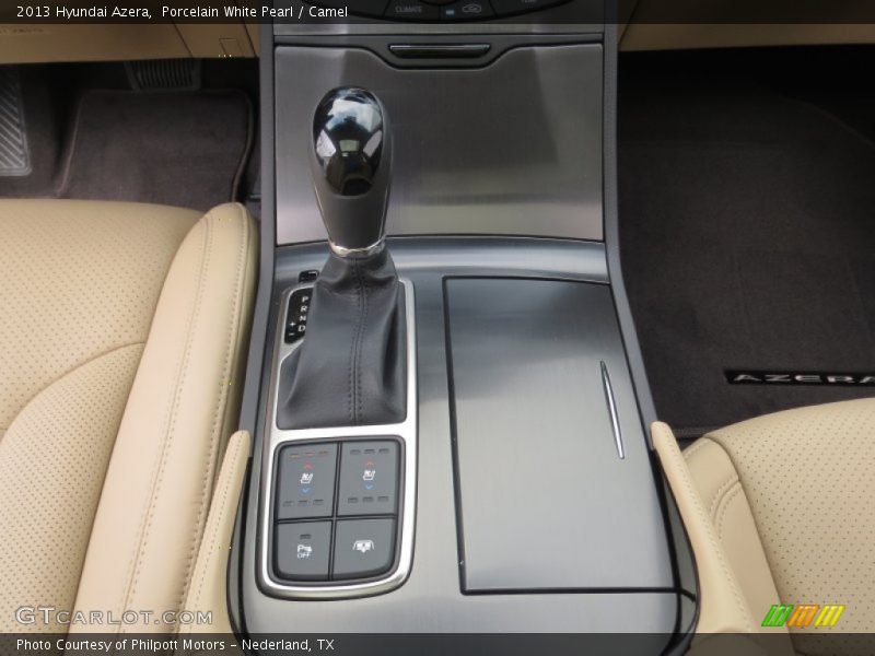 Porcelain White Pearl / Camel 2013 Hyundai Azera