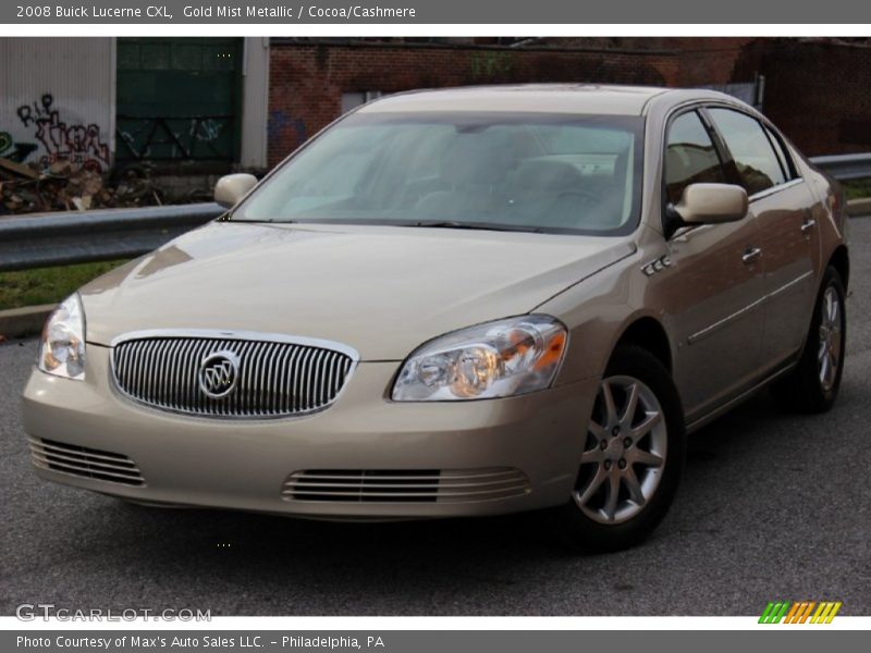 Gold Mist Metallic / Cocoa/Cashmere 2008 Buick Lucerne CXL