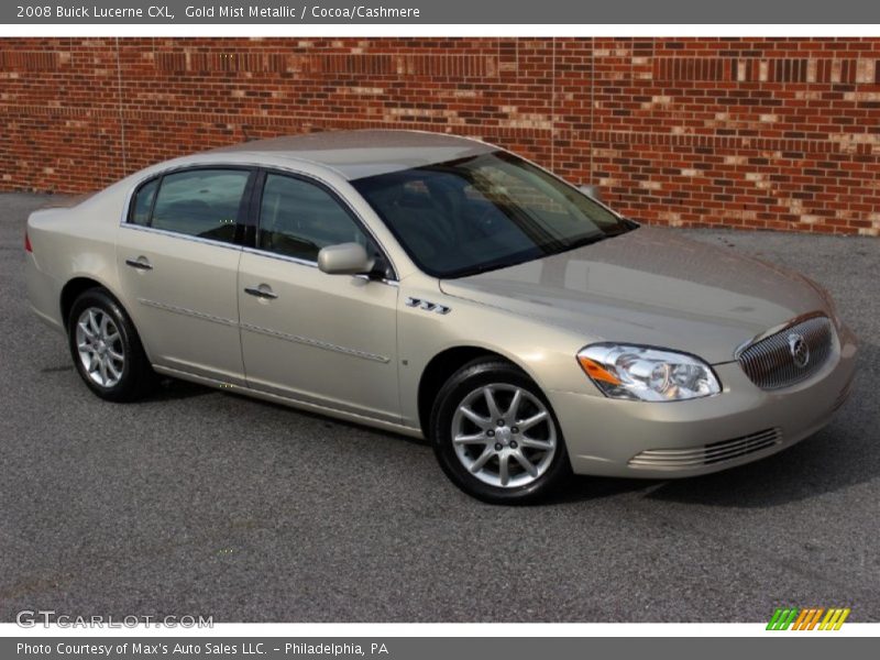 Gold Mist Metallic / Cocoa/Cashmere 2008 Buick Lucerne CXL