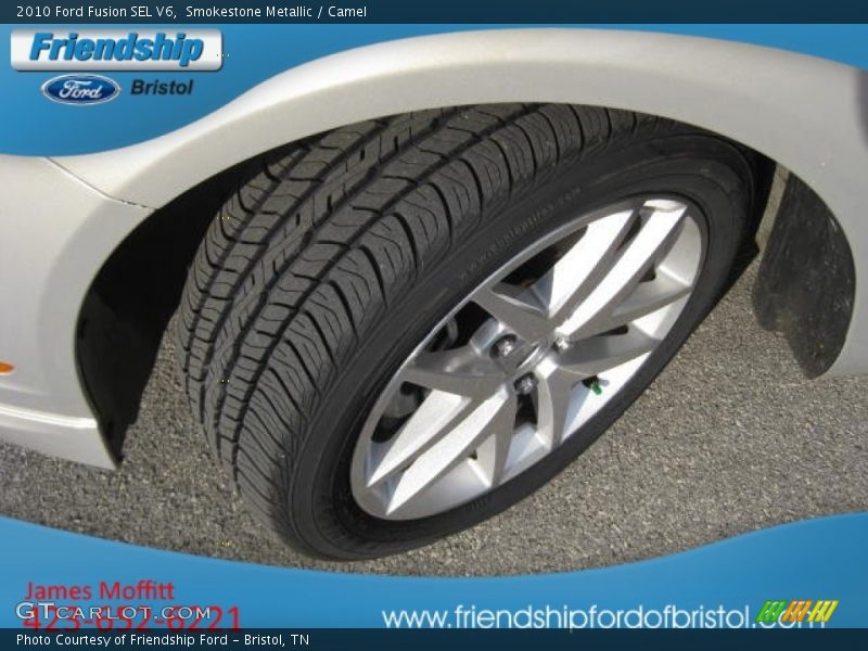 Smokestone Metallic / Camel 2010 Ford Fusion SEL V6