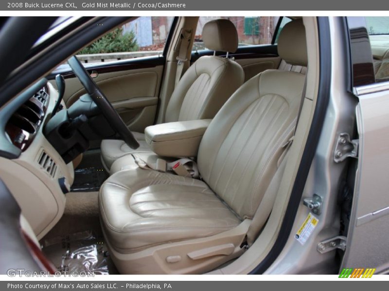 Gold Mist Metallic / Cocoa/Cashmere 2008 Buick Lucerne CXL