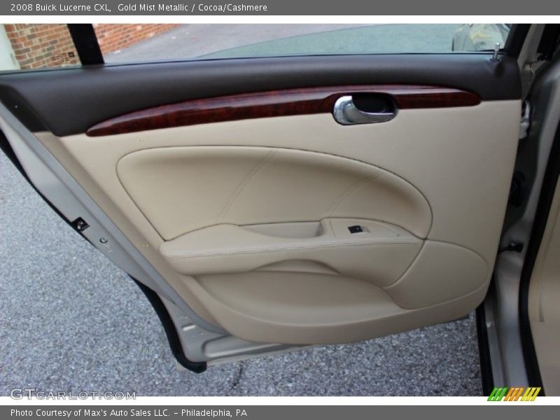 Gold Mist Metallic / Cocoa/Cashmere 2008 Buick Lucerne CXL