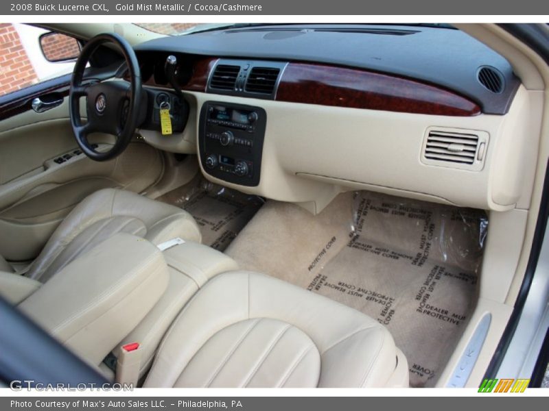 Gold Mist Metallic / Cocoa/Cashmere 2008 Buick Lucerne CXL