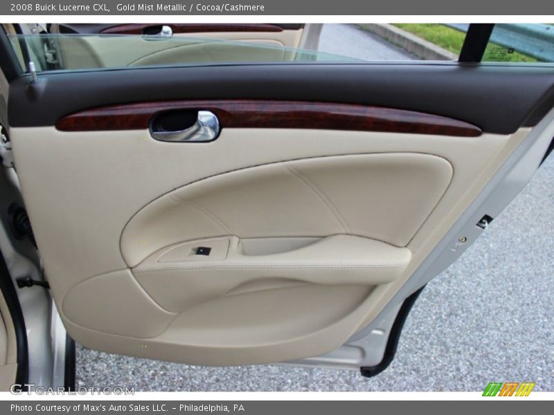 Gold Mist Metallic / Cocoa/Cashmere 2008 Buick Lucerne CXL