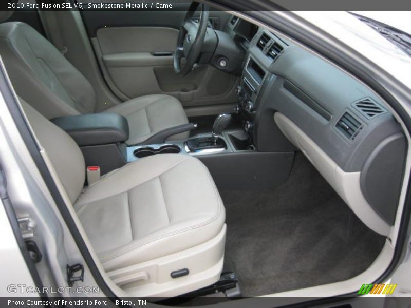 Smokestone Metallic / Camel 2010 Ford Fusion SEL V6
