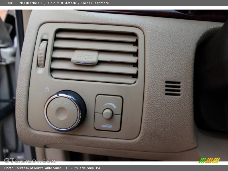Gold Mist Metallic / Cocoa/Cashmere 2008 Buick Lucerne CXL