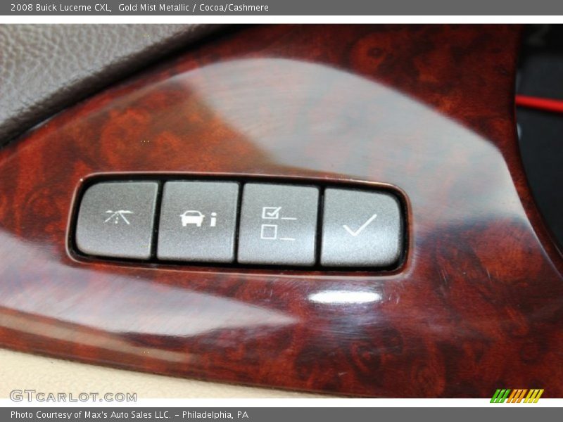 Gold Mist Metallic / Cocoa/Cashmere 2008 Buick Lucerne CXL