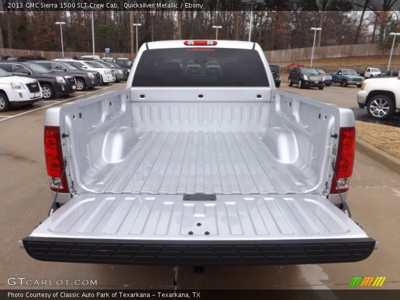 Quicksilver Metallic / Ebony 2013 GMC Sierra 1500 SLT Crew Cab