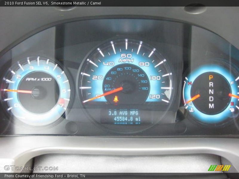 Smokestone Metallic / Camel 2010 Ford Fusion SEL V6
