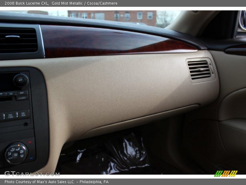 Gold Mist Metallic / Cocoa/Cashmere 2008 Buick Lucerne CXL