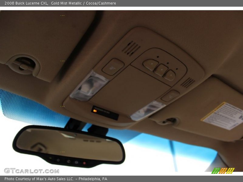 Gold Mist Metallic / Cocoa/Cashmere 2008 Buick Lucerne CXL