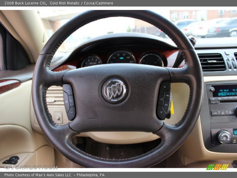 Gold Mist Metallic / Cocoa/Cashmere 2008 Buick Lucerne CXL