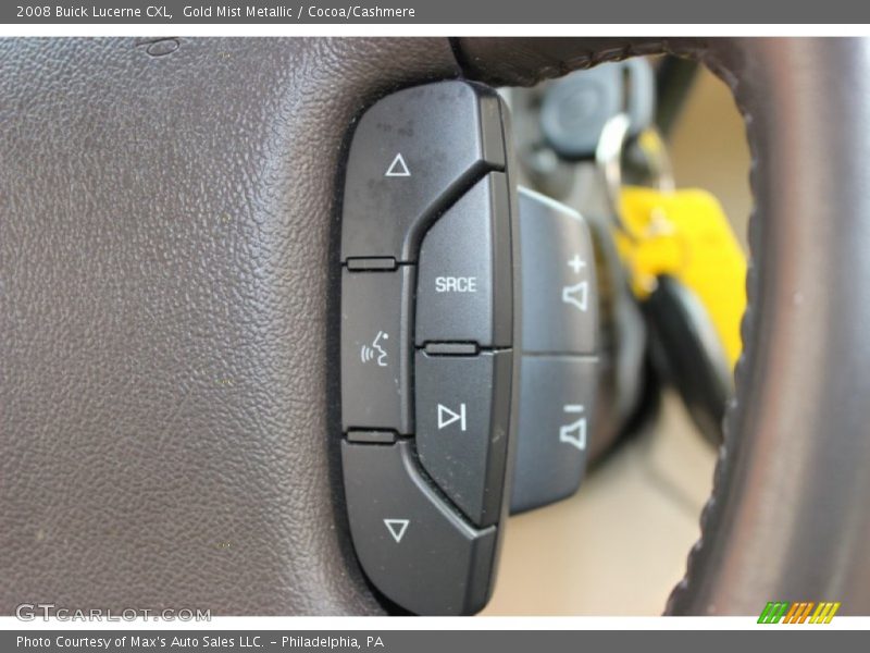 Gold Mist Metallic / Cocoa/Cashmere 2008 Buick Lucerne CXL