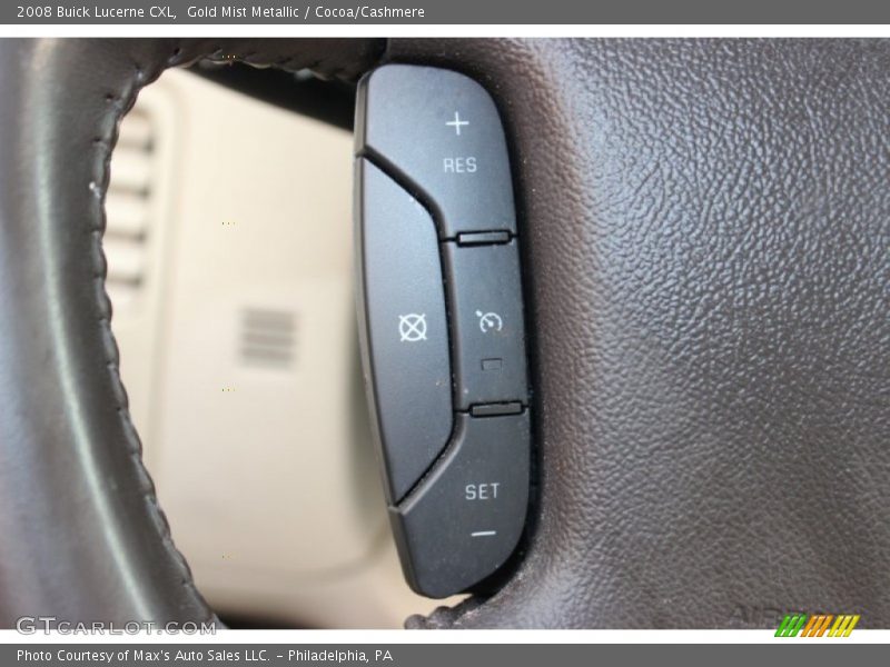 Gold Mist Metallic / Cocoa/Cashmere 2008 Buick Lucerne CXL