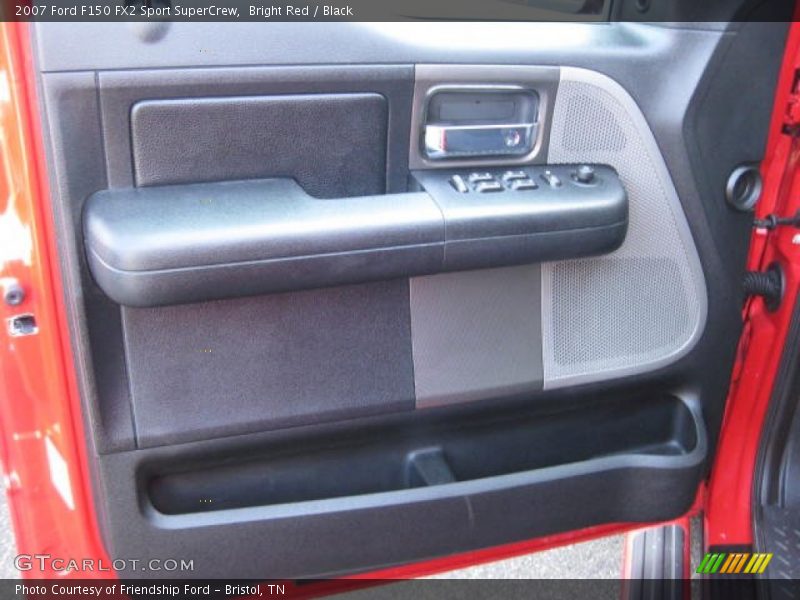 Bright Red / Black 2007 Ford F150 FX2 Sport SuperCrew