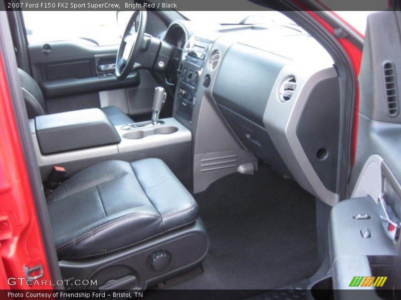  2007 F150 FX2 Sport SuperCrew Black Interior
