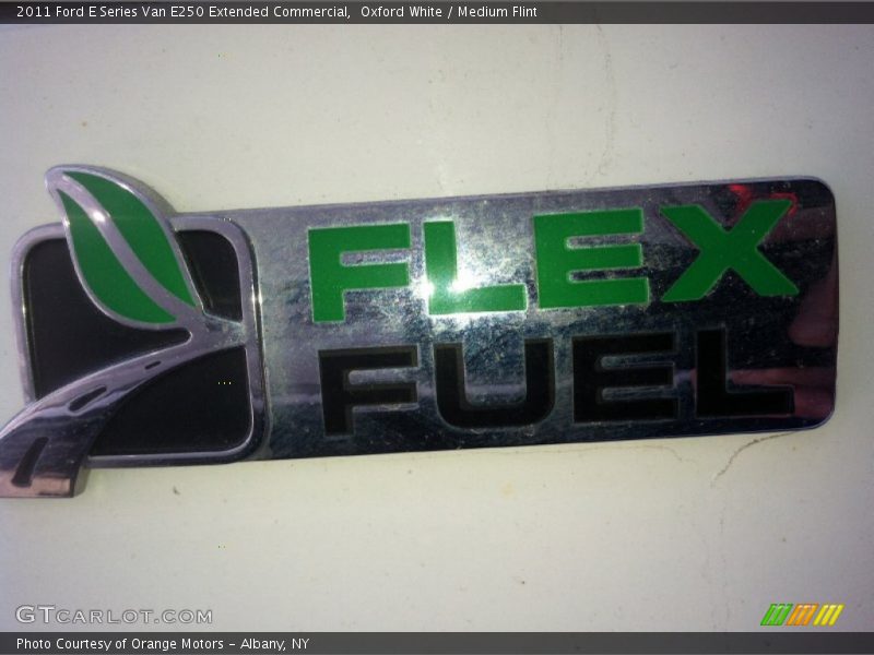 Oxford White / Medium Flint 2011 Ford E Series Van E250 Extended Commercial