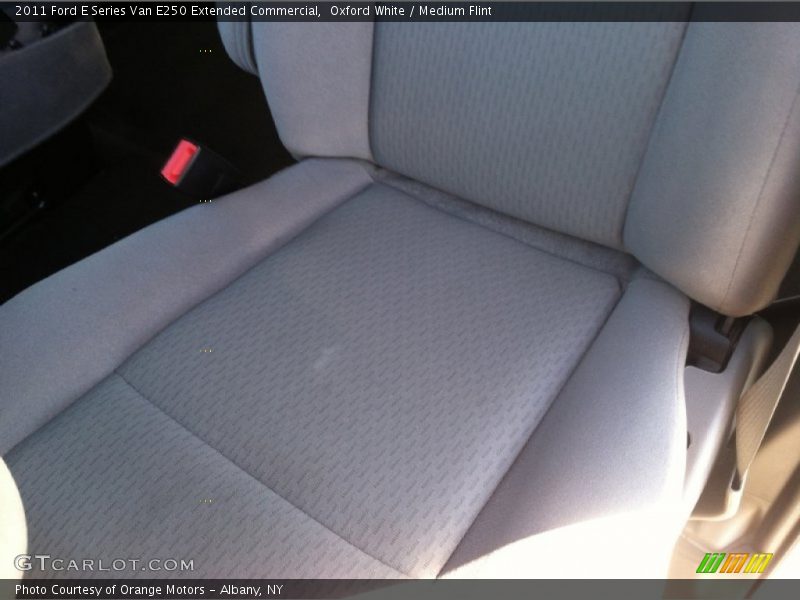 Oxford White / Medium Flint 2011 Ford E Series Van E250 Extended Commercial