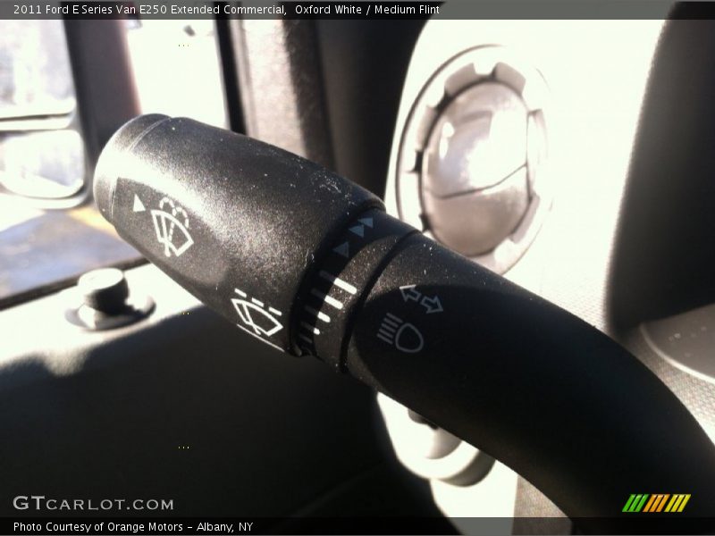 Oxford White / Medium Flint 2011 Ford E Series Van E250 Extended Commercial