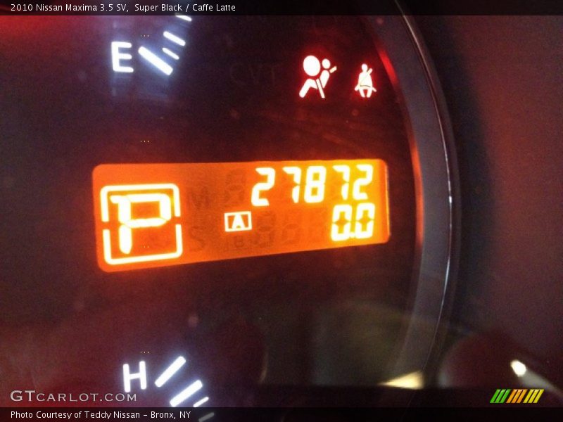 Super Black / Caffe Latte 2010 Nissan Maxima 3.5 SV