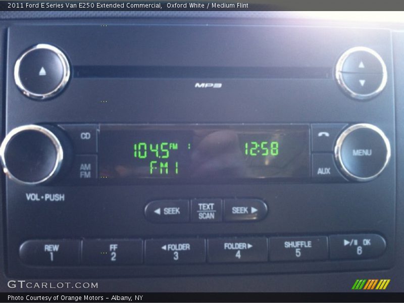 Oxford White / Medium Flint 2011 Ford E Series Van E250 Extended Commercial