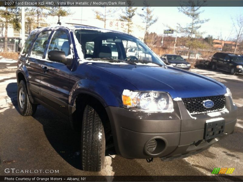 Vista Blue Metallic / Medium/Dark Flint 2007 Ford Escape XLS 4WD