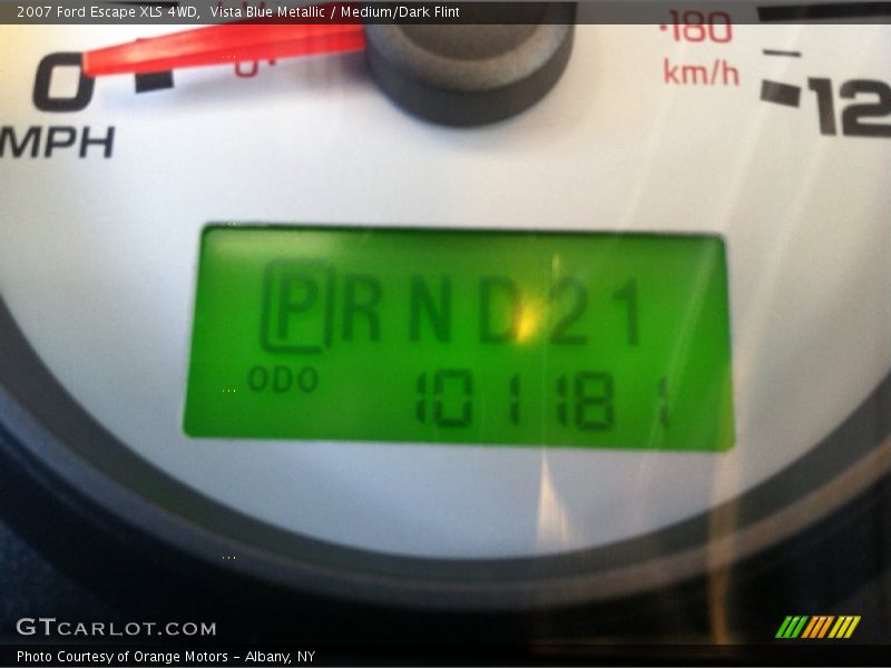 Vista Blue Metallic / Medium/Dark Flint 2007 Ford Escape XLS 4WD
