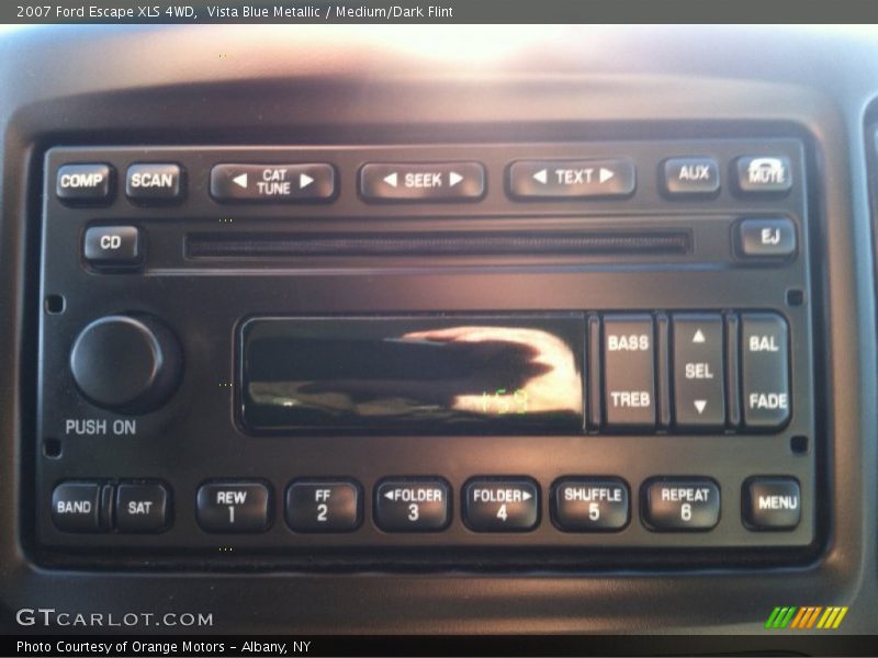 Vista Blue Metallic / Medium/Dark Flint 2007 Ford Escape XLS 4WD