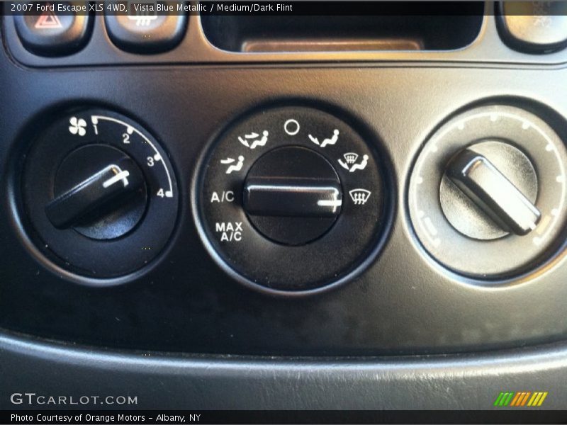 Vista Blue Metallic / Medium/Dark Flint 2007 Ford Escape XLS 4WD